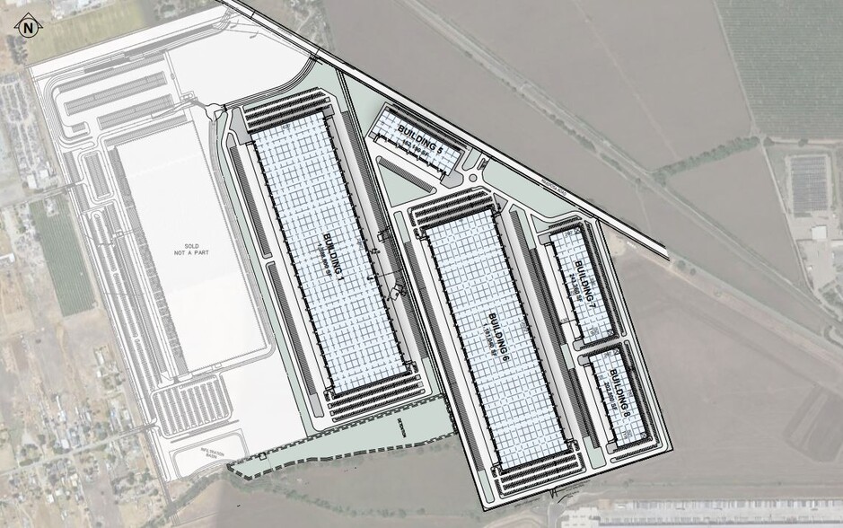 5770 Mariposa Road, Stockton, CA à louer - Plan de site - Image 3 de 5