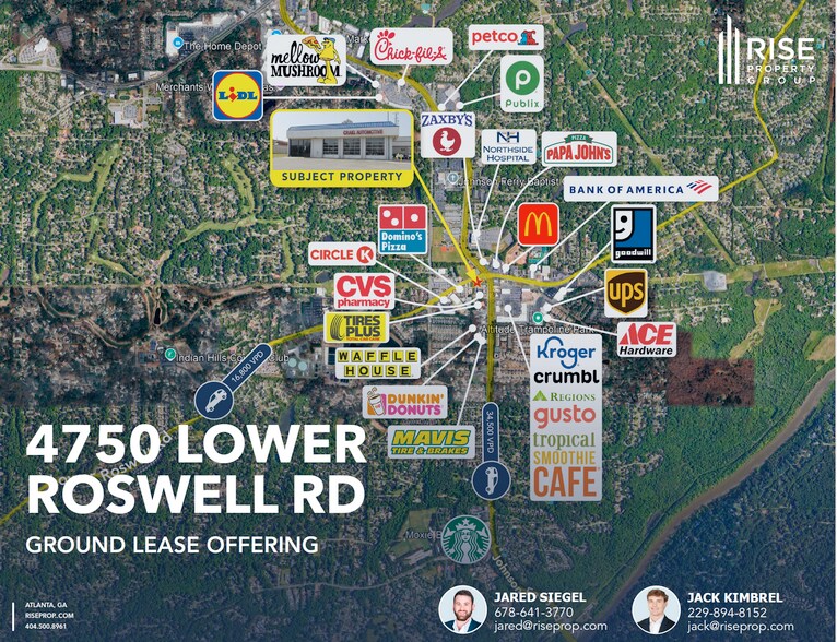 4750 Lower Roswell Rd, Marietta, GA à louer - Photo du bâtiment - Image 1 de 2