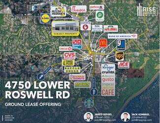 Plus de détails pour 4750 Lower Roswell Rd, Marietta, GA - Terrain à louer