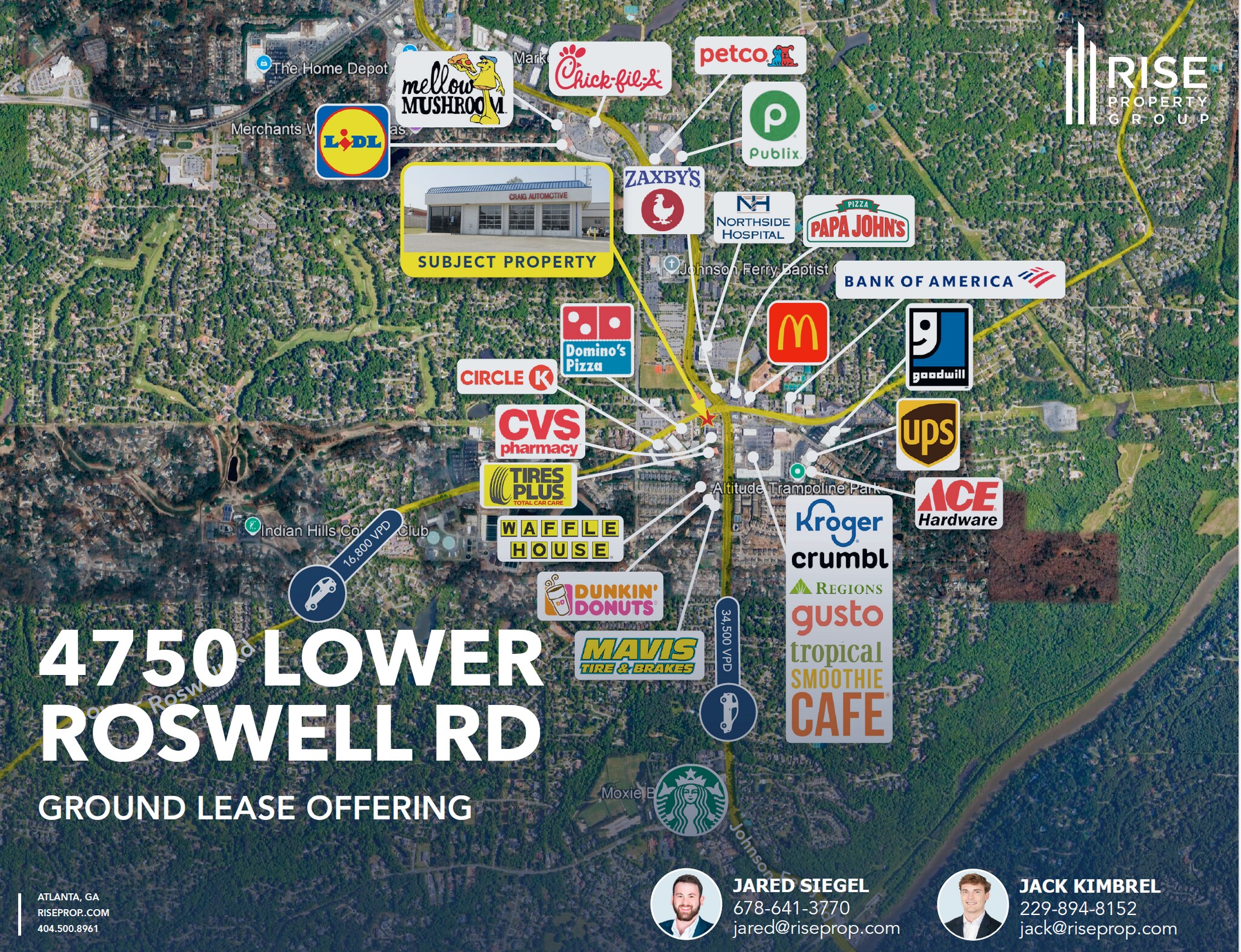 4750 Lower Roswell Rd, Marietta, GA à louer Photo du bâtiment- Image 1 de 3
