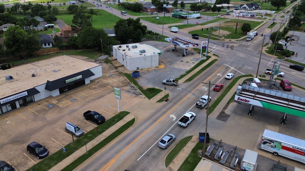 1219-1223 N Broadway Ave, Moore, OK à louer - Aérien - Image 2 de 7