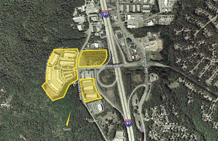 1111 Benfield Blvd, Millersville, MD for lease - Aerial - Image 2 of 9