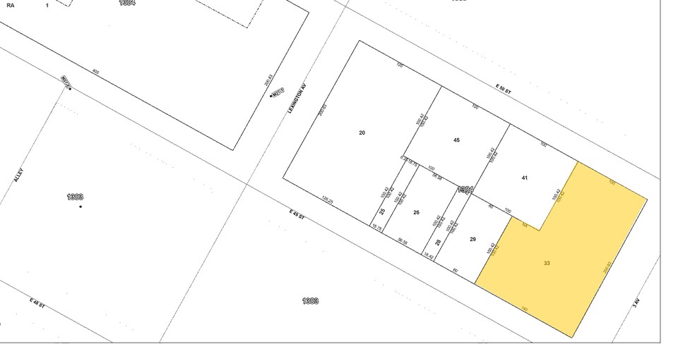 800 Third Ave, New York, NY à louer - Plan cadastral - Image 2 de 14