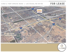 6780 Fort Apache Rd, Las Vegas, NV - Aérien Vue de la carte - Image1