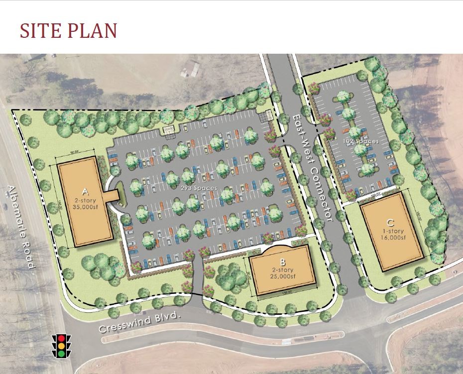 9055 Cresswind Blvd, Charlotte, NC à vendre Plan de site- Image 1 de 1