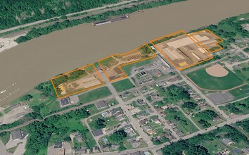 1 Chicago Ave, Elizabeth, PA - Aerial map view