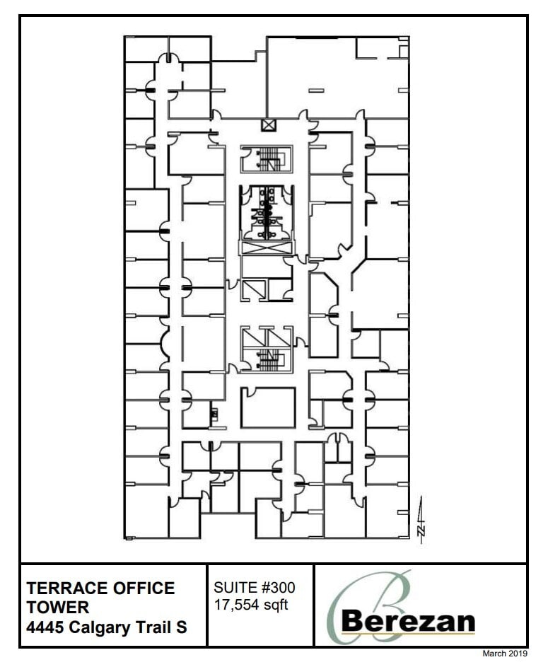 4445 Calgary Trl, Edmonton, AB for lease Floor Plan- Image 1 of 1