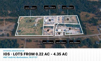 Plus de détails pour 4447 Veals Rd, Murfreesboro, TN - Terrain à louer