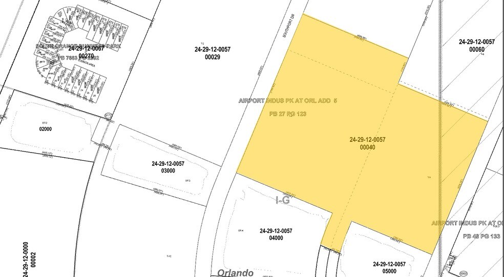 10601 Southport Dr, Orlando, FL à louer - Plan cadastral - Image 2 de 6