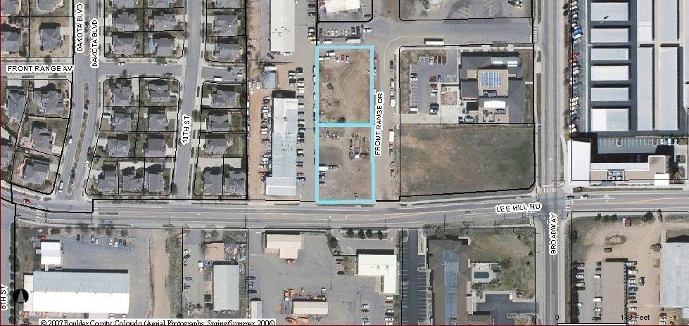 4893 Broadway, Boulder, CO for sale - Aerial - Image 2 of 4