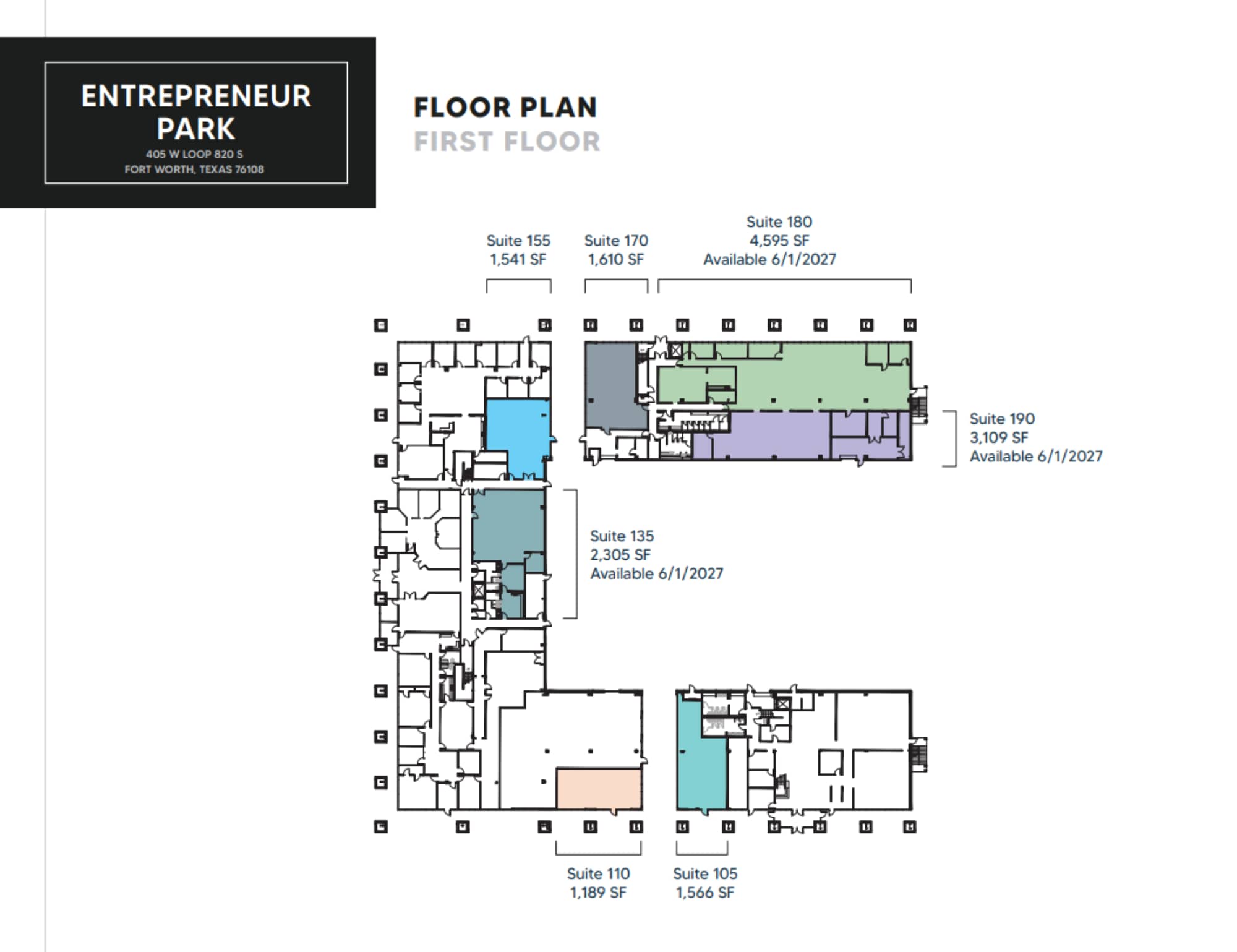405 W Loop 820 S, Fort Worth, TX for lease Floor Plan- Image 1 of 1