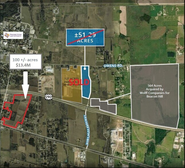 HWY 290, Prairie View, TX à vendre - Photo du bâtiment - Image 2 de 4