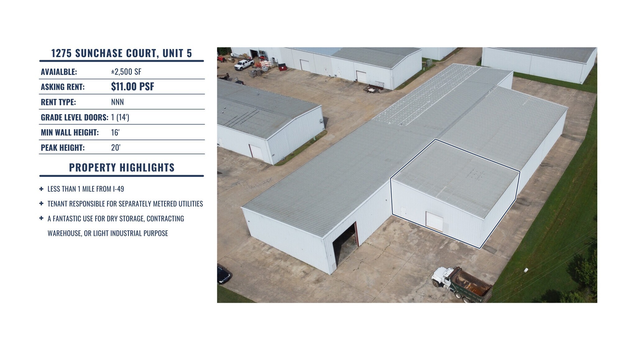 1275 W Sunchase Ct, Fayetteville, AR for lease Building Photo- Image 1 of 5