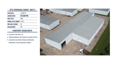 1275 W Sunchase Ct, Fayetteville, AR for lease Building Photo- Image 1 of 5