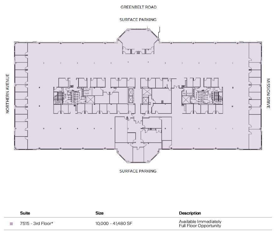 7515 Mission Dr, Seabrook, MD for lease Floor Plan- Image 1 of 1