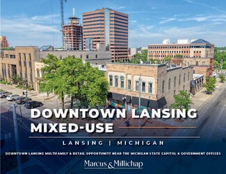 Plus de détails pour 329-337 S Washington Sq, Lansing, MI - Multi-résidentiel à vendre