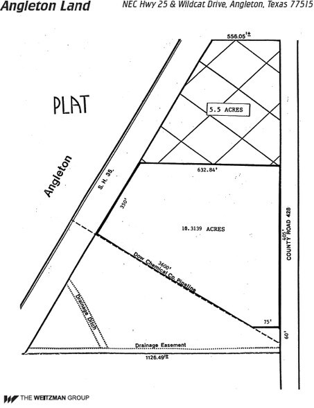 Hwy 35 & Wildcat Dr, Angleton, TX à vendre - Plan cadastral - Image 2 de 9