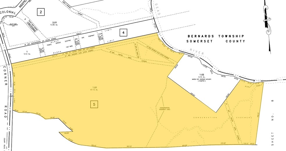 184 Liberty Corner Rd, Warren, NJ for lease - Plat Map - Image 2 of 17