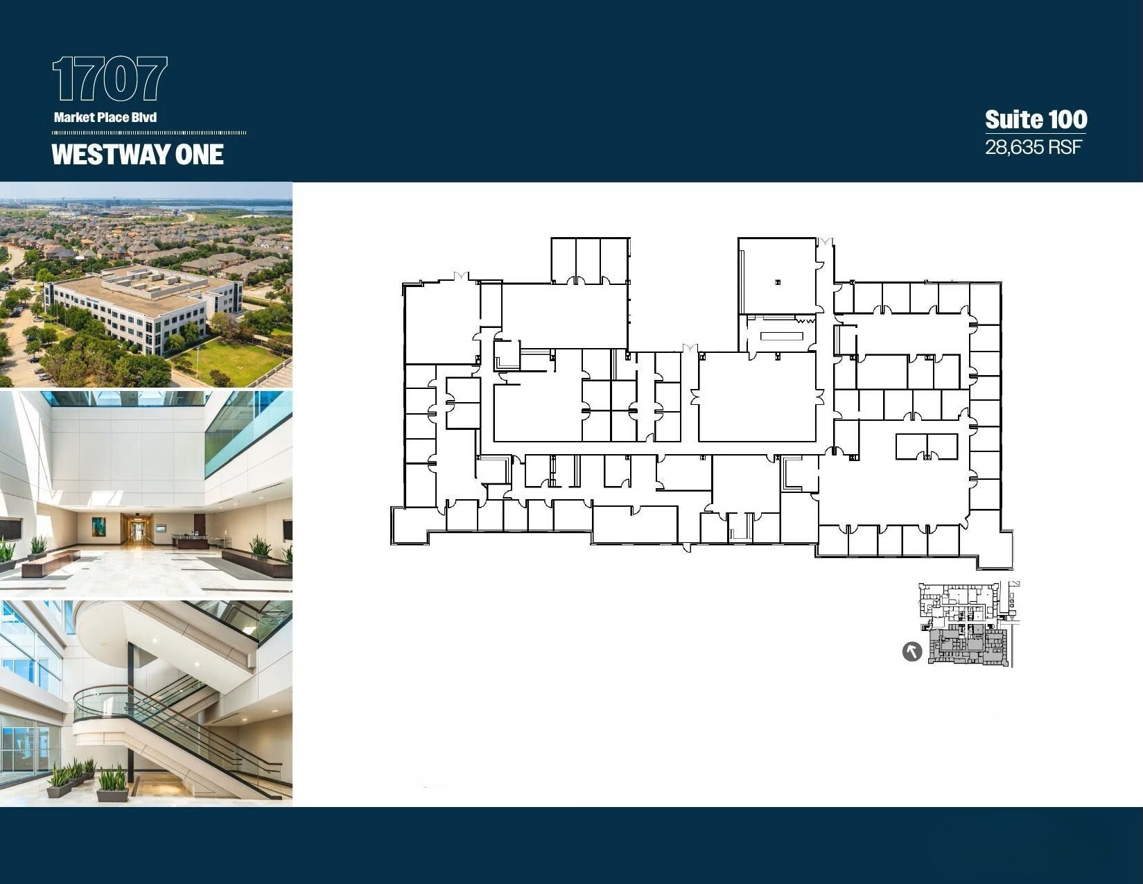 1707 Market Place Blvd, Irving, TX à vendre Plan d’étage- Image 1 de 1