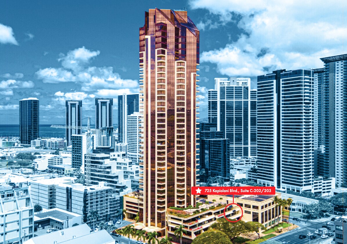 725 Kapiolani Blvd, Honolulu, HI à vendre Photo principale- Image 1 de 13