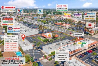 Plus de détails pour 3512-3538 E Chapman Ave, Orange, CA - Bureau/Commerce de détail, Commerce de détail à louer