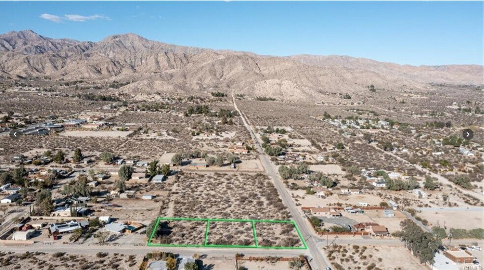 Park Ave, Morongo Valley, CA à vendre - Aérien - Image 2 de 3