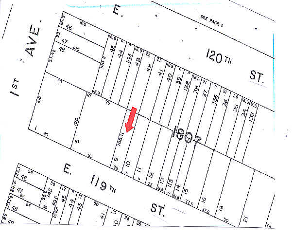 413-415 E 119th St, New York, NY à louer - Plan cadastral - Image 3 de 16