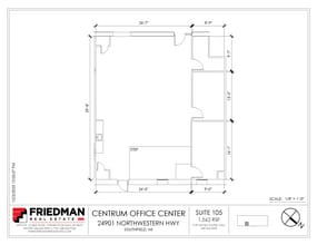 24901 Northwestern Hwy, Southfield, MI for lease Floor Plan- Image 1 of 1