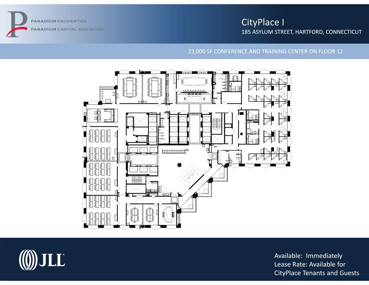185 Asylum St, Hartford, CT à louer - Plan de site - Image 2 de 2