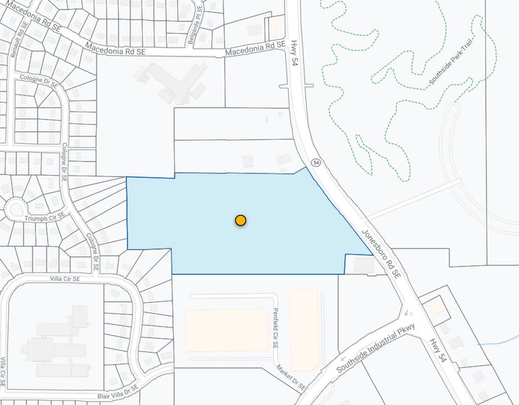 3435 Jonesboro Rd SE, Atlanta, GA for lease - Plat Map - Image 3 of 4