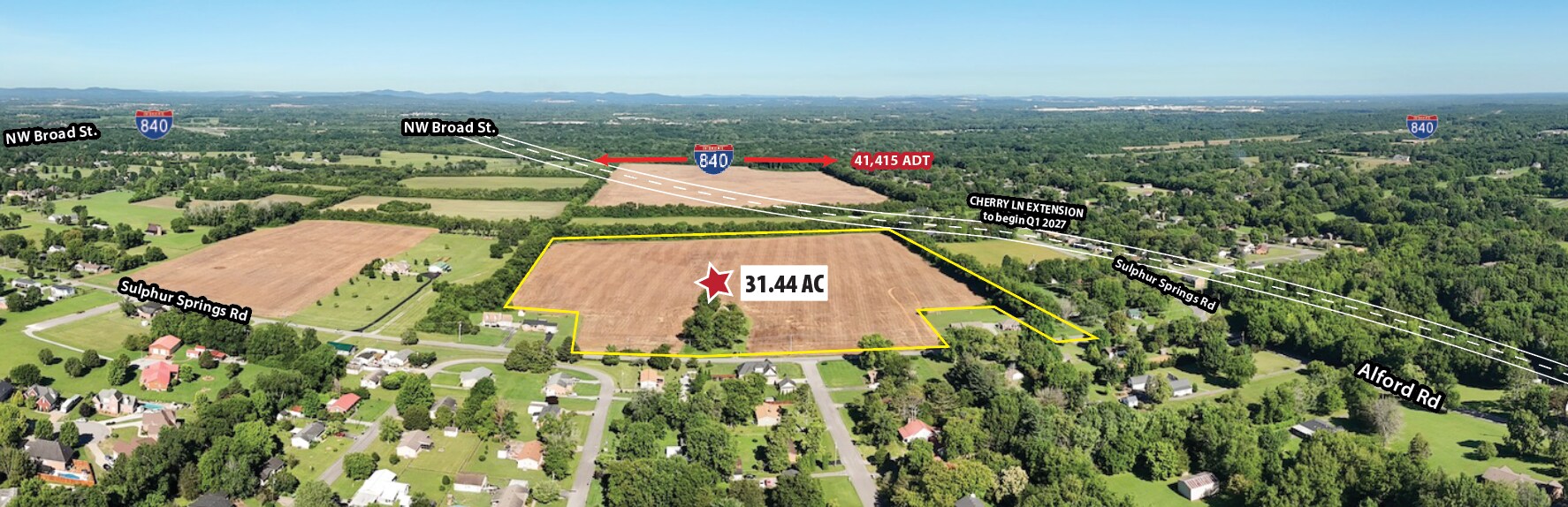 3727 Sulphur Springs Rd, Murfreesboro, TN à vendre Photo du bâtiment- Image 1 de 3