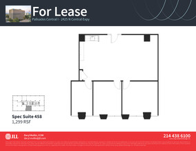 2425 & 2435 N Central Expy, Richardson, TX à louer Plan d  tage- Image 1 de 1