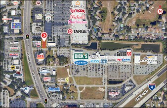 1057 Sharon Dr, Lakeland, FL - Aérien Vue de la carte