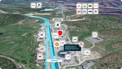 303 E Mountain Pky, Salyersville, KY - AERIAL map view