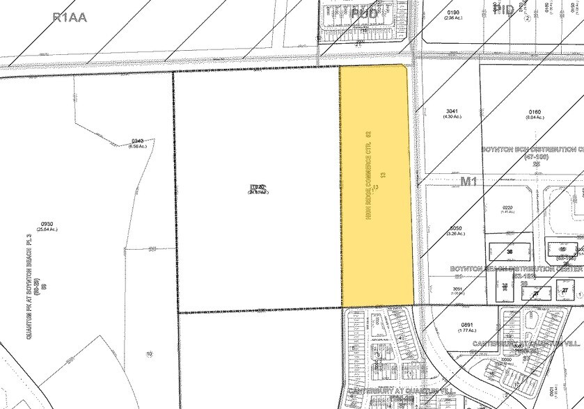 3445-3499 High Ridge Rd, Boynton Beach, FL à louer - Plan cadastral - Image 3 de 73