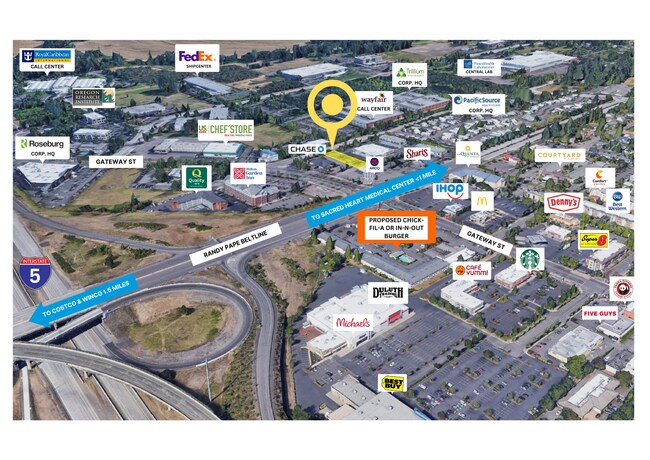 More details for 3636 Game Farm, Springfield, OR - Land for Lease