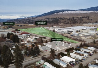 9510 Bottom Wood Lake Rd, Lake Country, BC - Aerial  map view