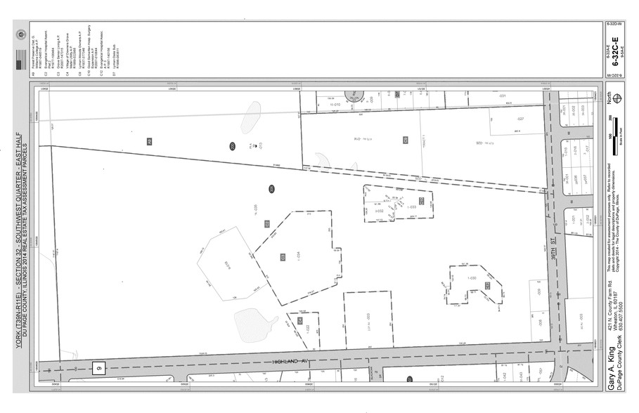 3800 Highland Ave, Downers Grove, IL à vendre - Plan cadastral - Image 2 de 24