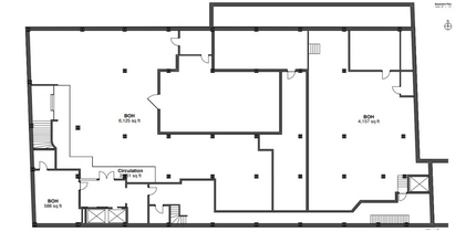 5231 Hohman Ave, Hammond, IN à louer Plan d’étage- Image 2 de 2