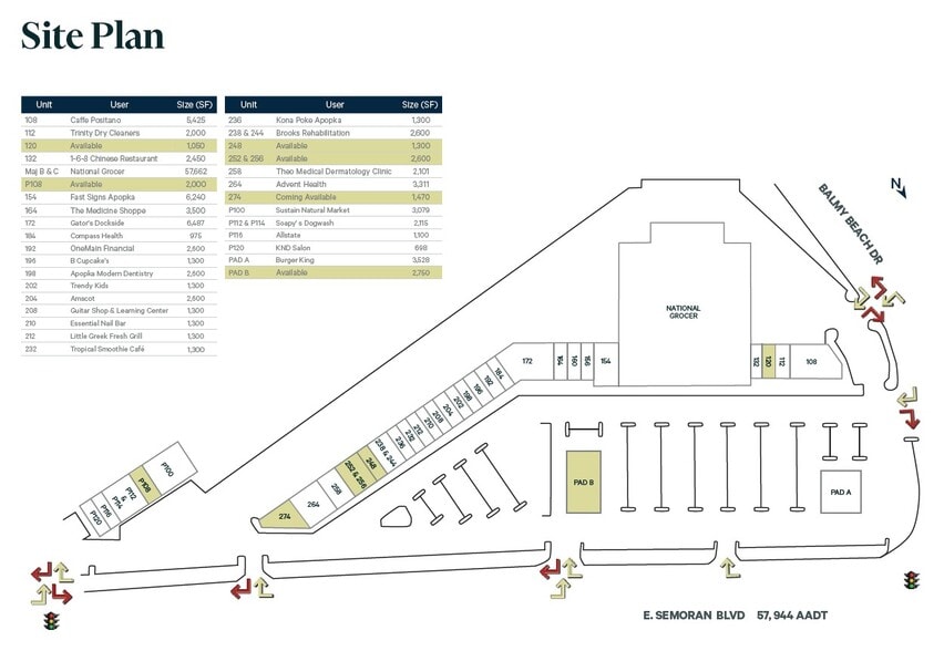 3010-3060 E Semoran Blvd, Apopka, FL for lease - Building Photo - Image 2 of 2