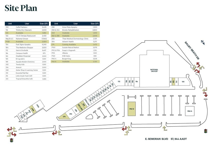 3010-3060 E Semoran Blvd, Apopka, FL à louer - Photo du bâtiment - Image 2 de 2