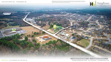 4503 Southwest Dr, Jonesboro, AR - Aerial map view - Image1