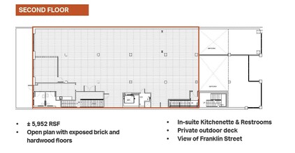 1714-1720 Franklin St, Oakland, CA à louer Plan d’étage- Image 1 de 5