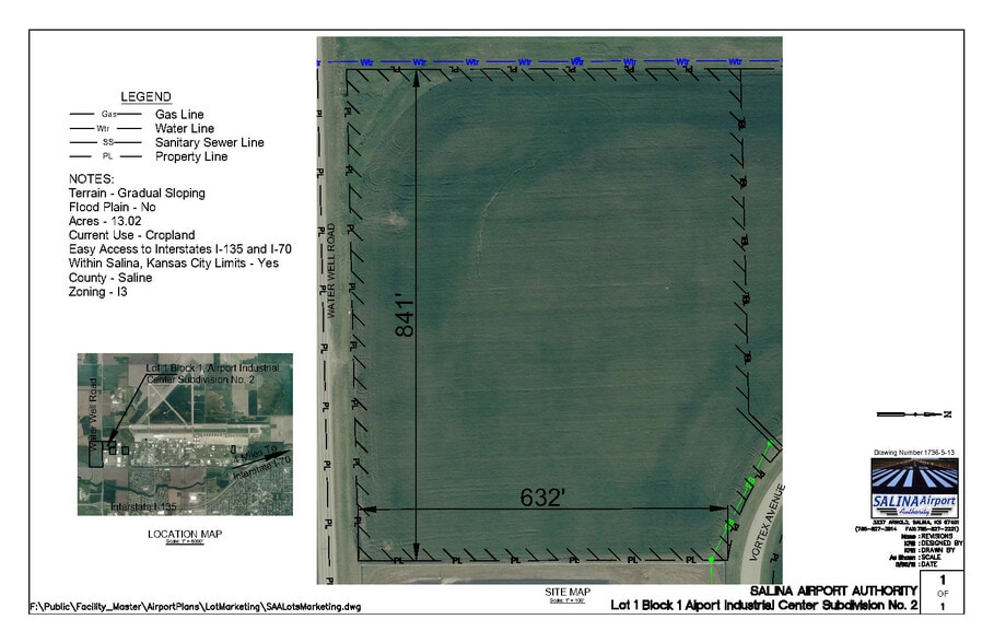 Clay Ridge Ct, Salina, KS for sale - Site Plan - Image 1 of 1
