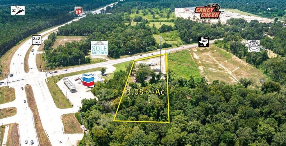 16067 FM 1485 Rd, Conroe, TX à vendre - Photo du bâtiment - Image 2 de 17