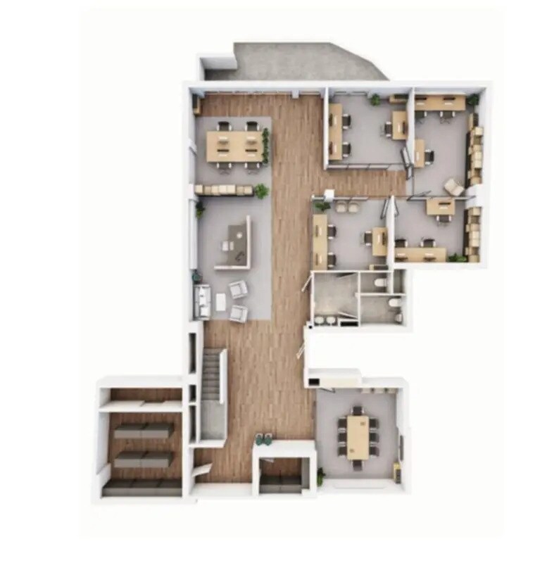 Office in Boulogne-Billancourt for sale Floor Plan- Image 1 of 9