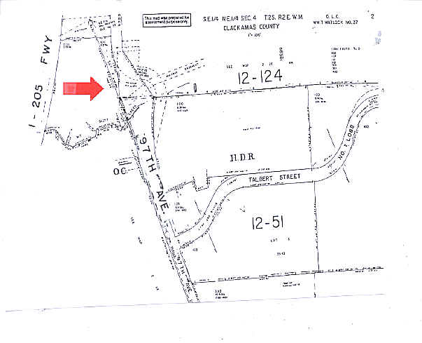 12901 SE 97th Ave, Clackamas, OR à louer - Plan cadastral - Image 2 de 6