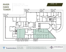 3730 Kirby Dr, Houston, TX à louer Plan d’étage- Image 1 de 1
