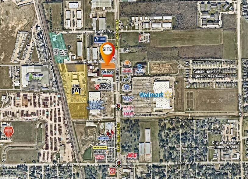 1814 Main St, Pearland, TX à louer - Photo du bâtiment - Image 2 de 4