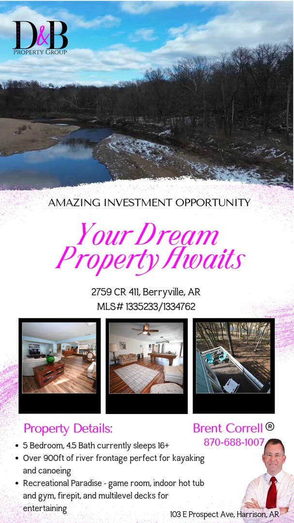 More details for 2759 County Road 411, Berryville, AR - Specialty for Sale